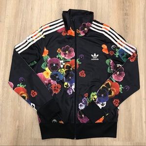 adidas floral burst jacket